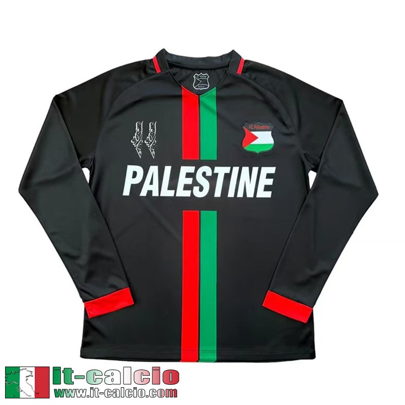 Maglia Calcio Palestine Special Edition Uomo Manga Larga 2024 2025 TBB654