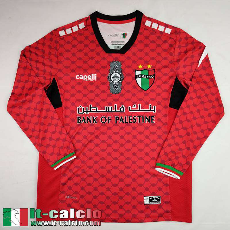 Maglia Calcio Palestine Special Edition Uomo Manga Larga 2024 2025 TBB667