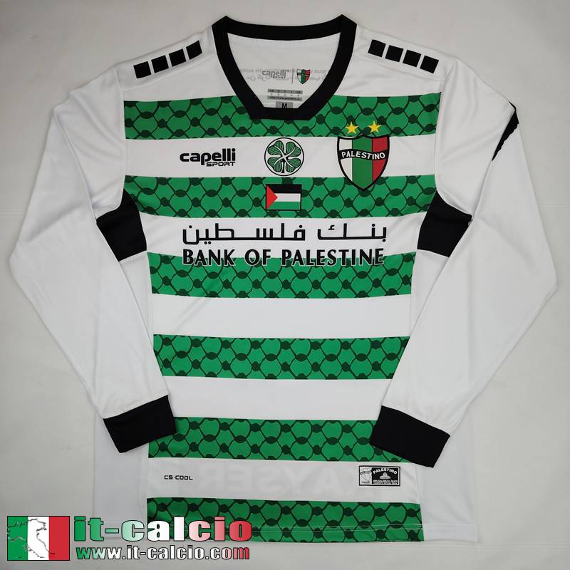 Maglia Calcio Palestine Special Edition Uomo Manga Larga 2024 2025 TBB672