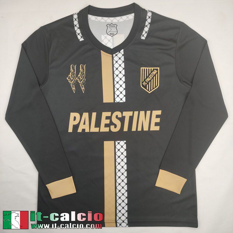 Maglia Calcio Palestine Special Edition Uomo Manga Larga 2024 2025 TBB678