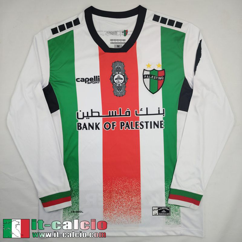 Maglia Calcio Palestine Special Edition Uomo Manga Larga 2024 2025 TBB679