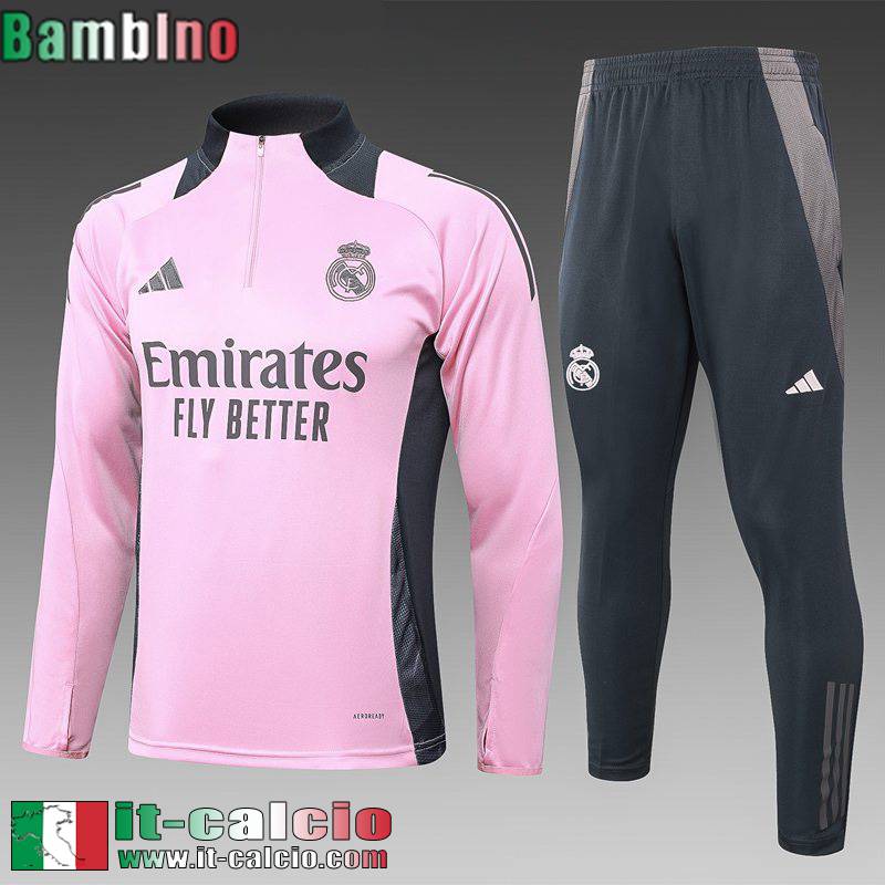 KIT: Tute Calcio Real Madrid Bambini 2024 2025 C537