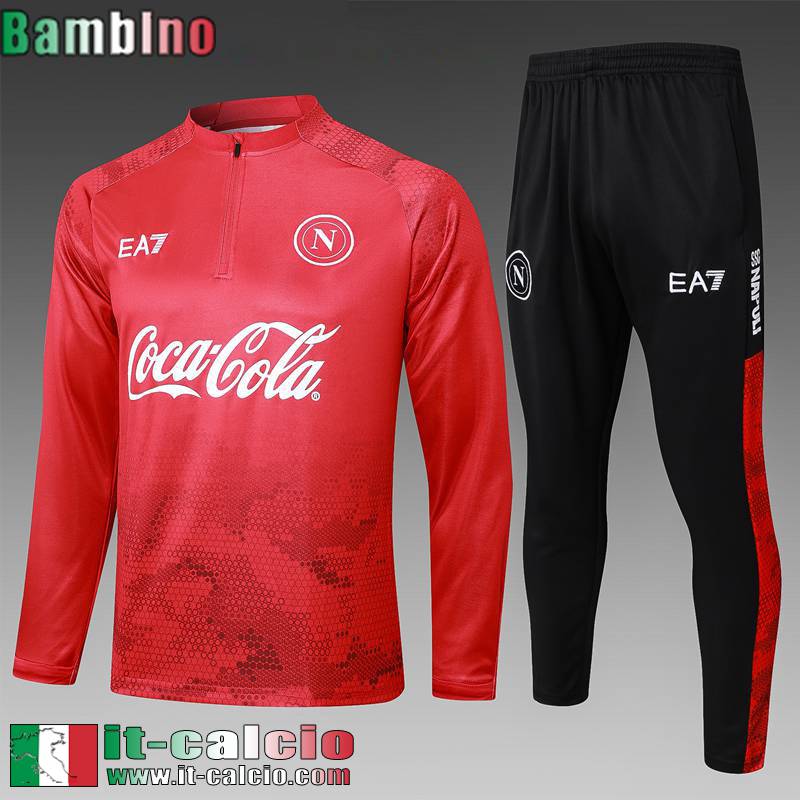 KIT: Tute Calcio Nap0li Bambini 2024 2025 C539