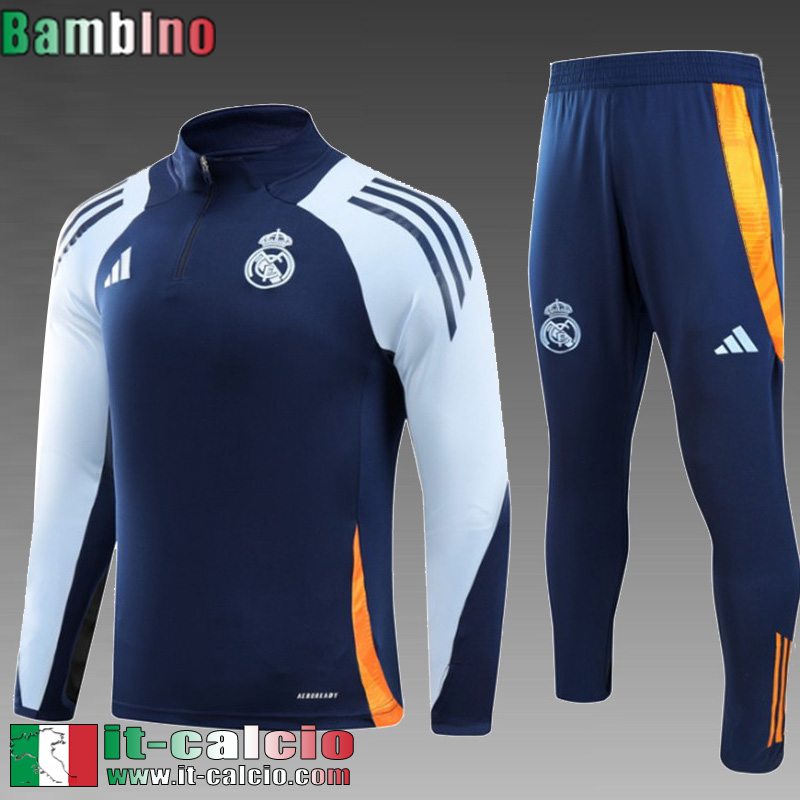 KIT: Tute Calcio Real Madrid Bambini 2024 2025 C552