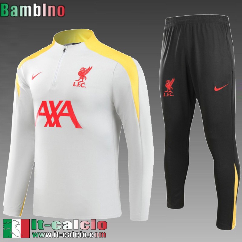 KIT: Tute Calcio Liverpool Bambini 2024 2025 C553