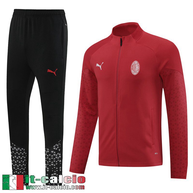 AC Milan Full Zip Giacca Uomo 2023 2024 B96