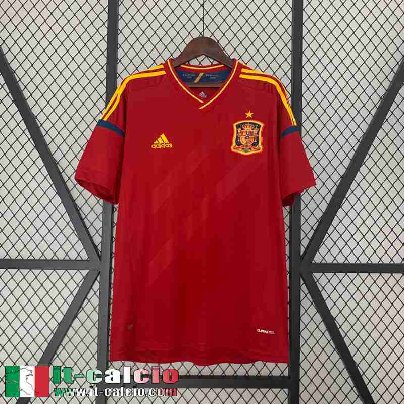 Spagna Retro Maglia Calcio Prima Uomo 2012 FG423