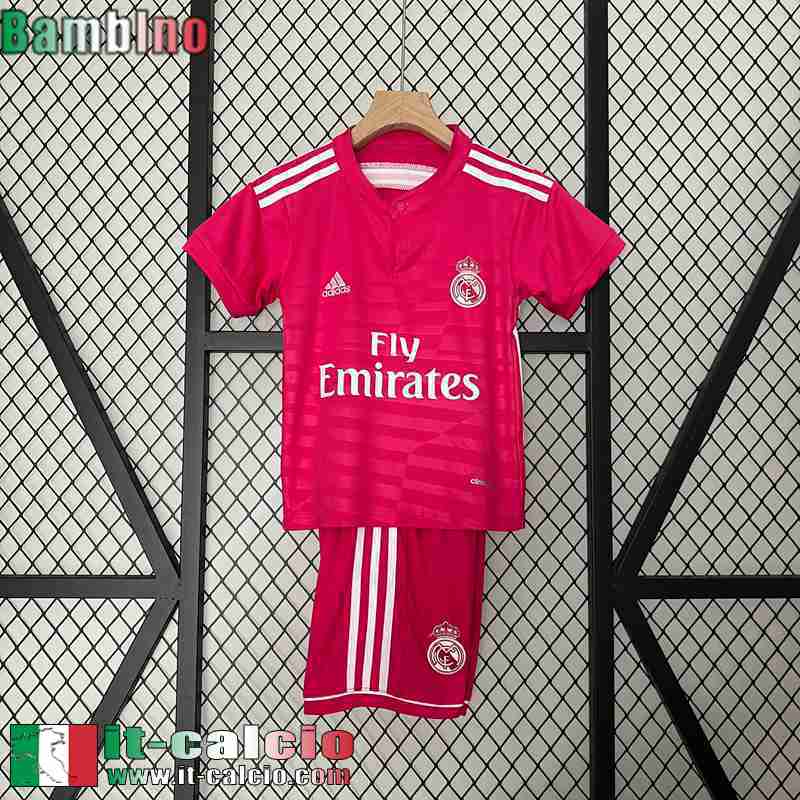 Real Madrid Retro Maglia Calcio Seconda Bambini 14 15