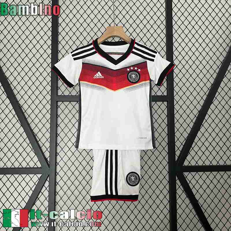 Germania Retro Maglia Calcio Prima Bambini 2014