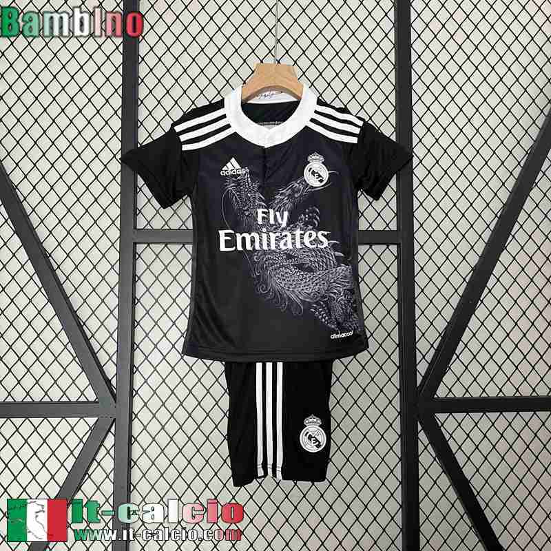 Real Madrid Retro Maglia Calcio Terza Bambini 14 15