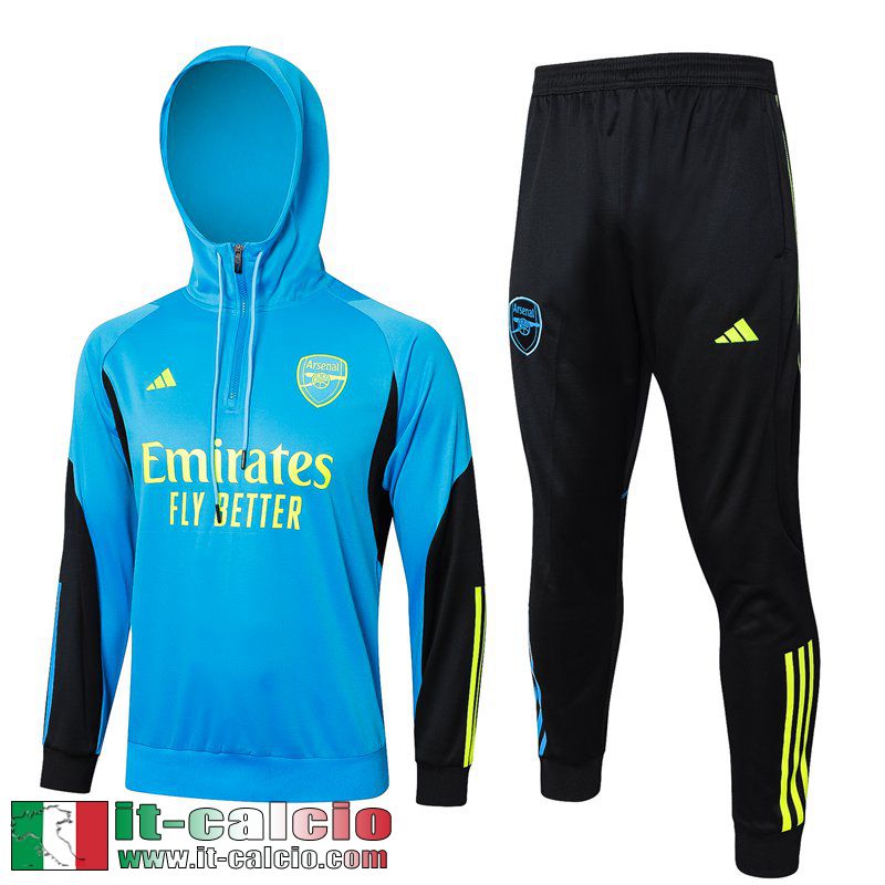 Arsenal Tute Sportive Giacca Cappuccio Uomo 2023 2024 A253