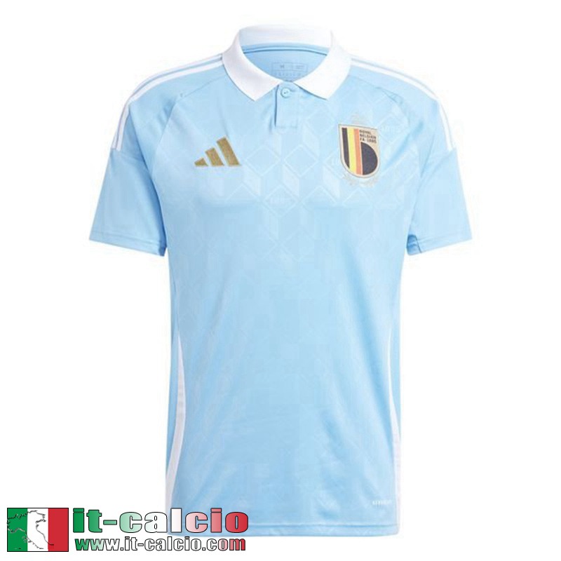 Belgio Maglia Calcio Seconda Uomo EURO 2024