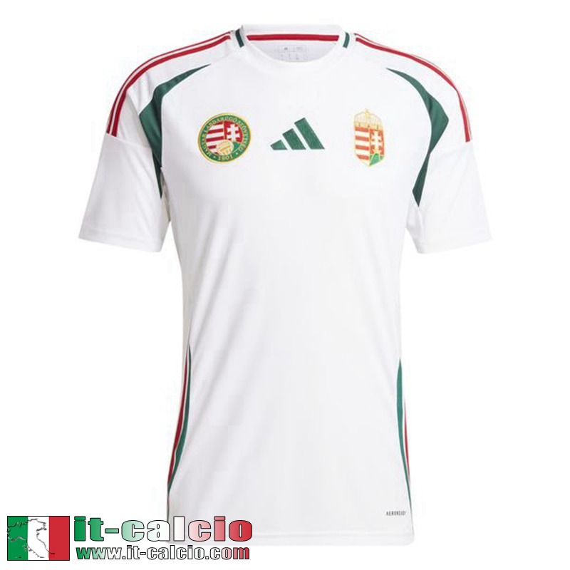 Hongrie Maglia Calcio Seconda Uomo EURO 2024