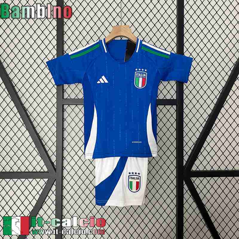 Italia Maglia Calcio Prima Bambini EURO 2024