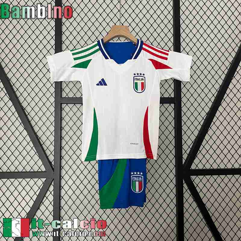 Italia Maglia Calcio Seconda Bambini EURO 2024