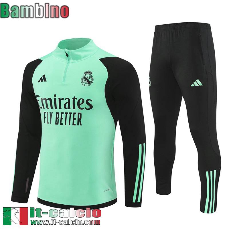 Real Madrid KIT: Tute Calcio Bambini 23 24 C184