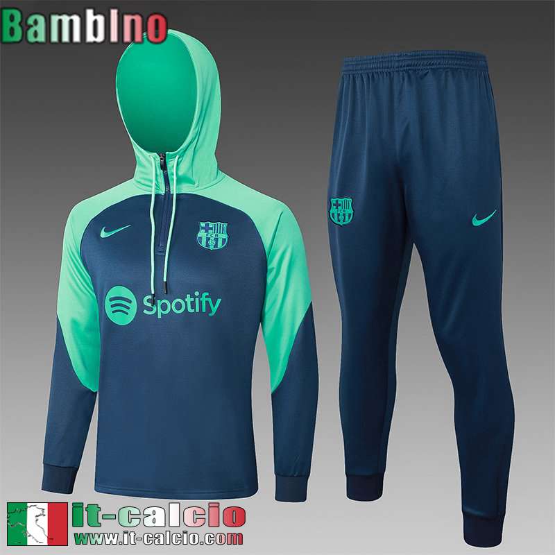 Barcellona KIT: Tute Calcio Bambini 23 24 C196