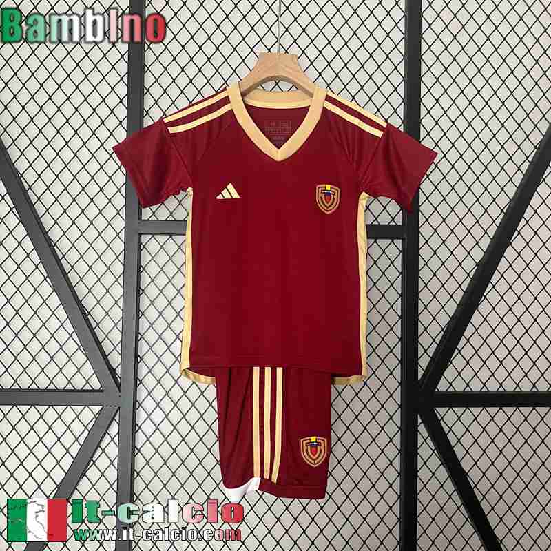 Venezuela Maglia Calcio Prima Bambini 2024