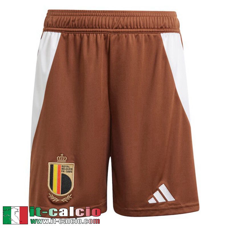 Belgio Pantaloncini Calcio Seconda Uomo EURO 2024