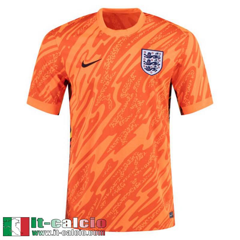 Inghilterra Maglia Calcio Portiere Uomo EURO 2024 TBB319