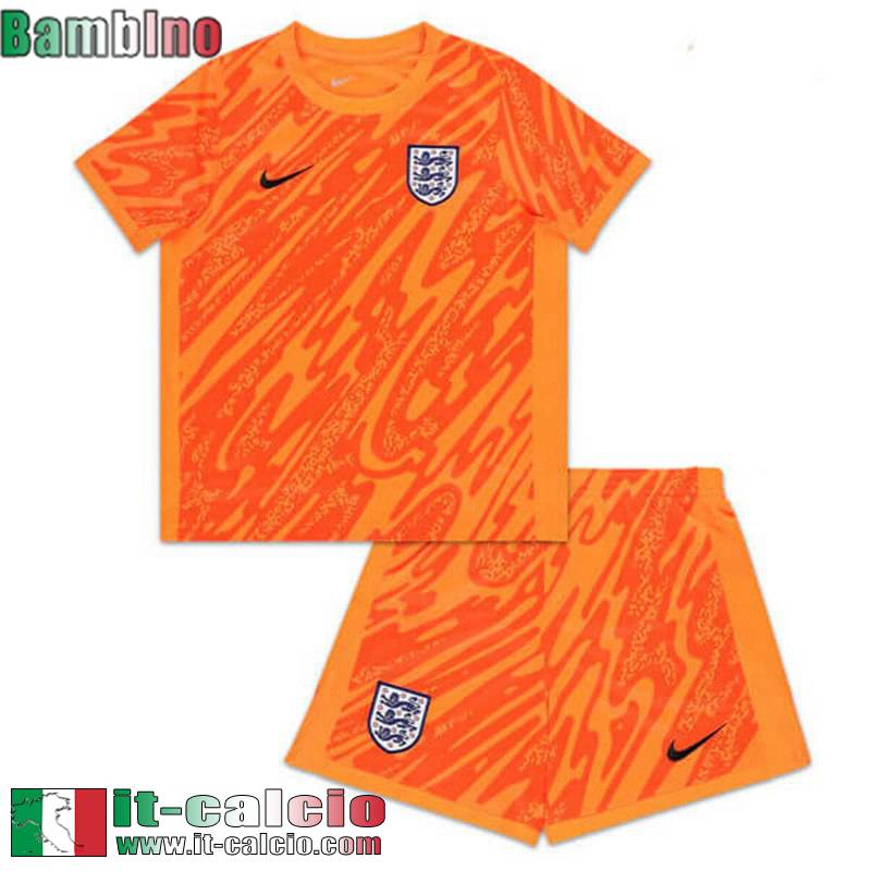 Inghilterra Maglia Calcio Portiere Bambini EURO 2024 TBB320