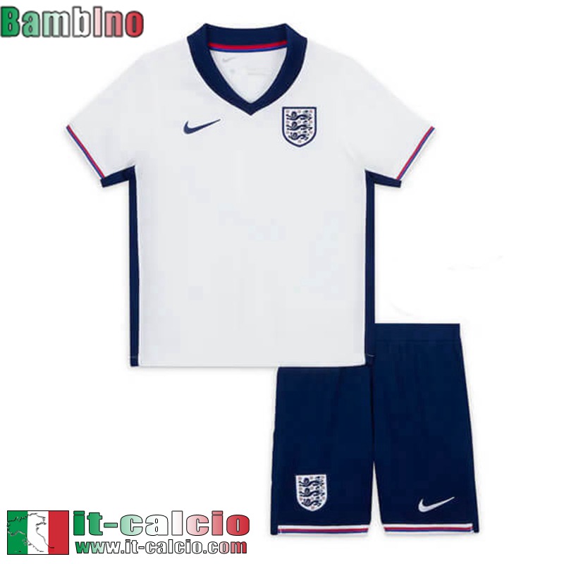 Inghilterra Maglia Calcio Prima Bambini EURO 2024