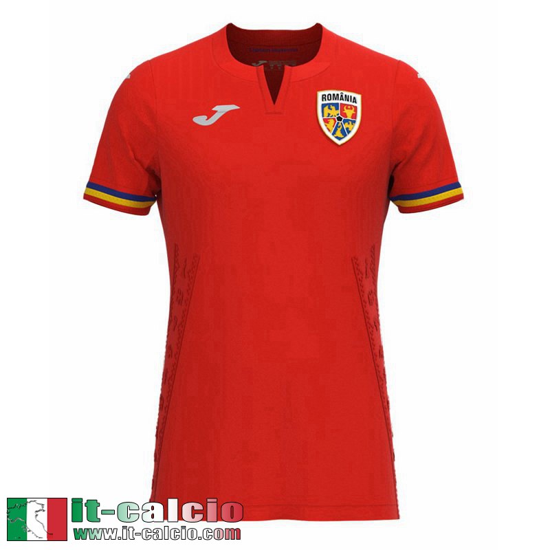 Romania Maglia Calcio Seconda Uomo EURO 2024