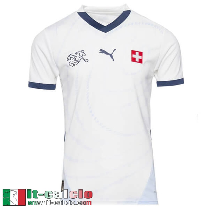 Svizzera Maglia Calcio Seconda Uomo EURO 2024