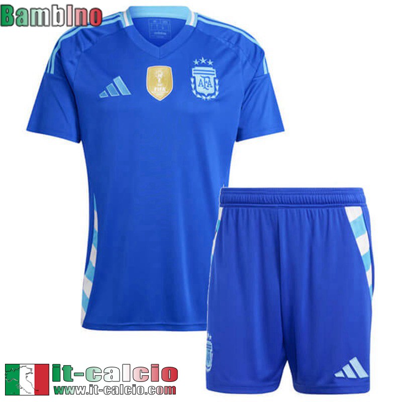 Argentina Maglia Calcio Seconda Bambini 2024