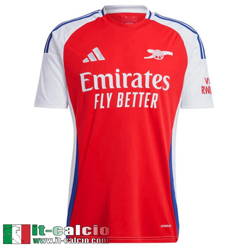 Arsenal Maglia Calcio Prima Uomo 2024 2025