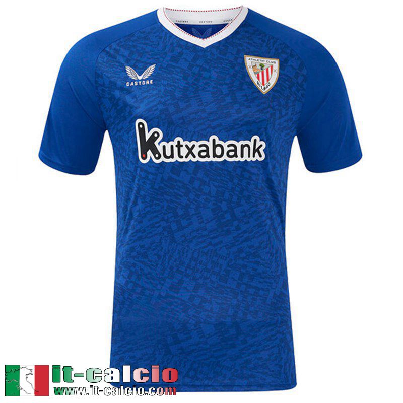 Athletic Bilbao Maglia Calcio Seconda Uomo 2024 2025