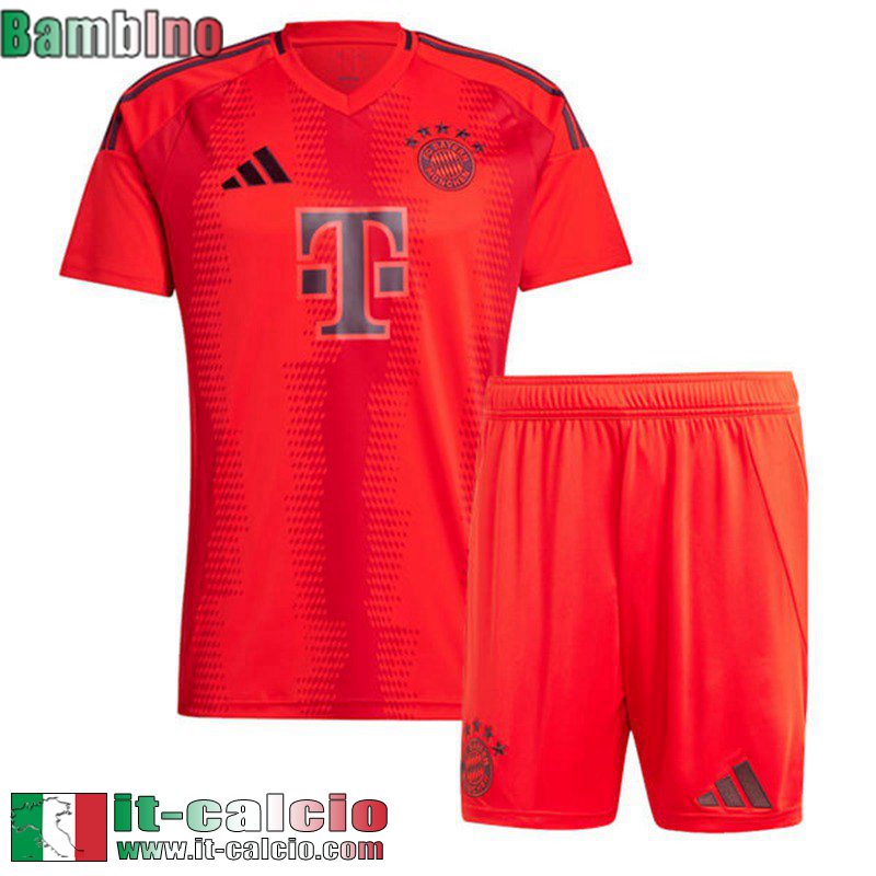 Bayern Monaco Maglia Calcio Prima Bambini 2024 2025