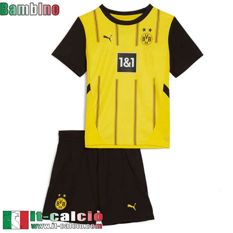 Dortmund Maglia Calcio Prima Bambini 2024 2025