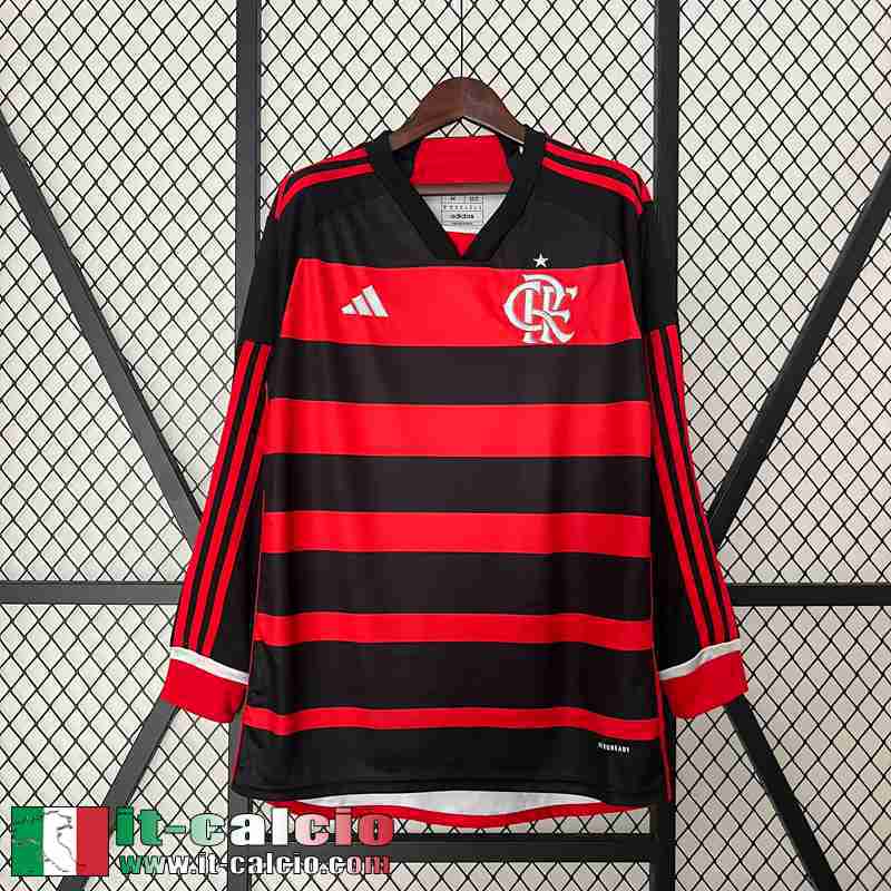 Flamengo Maglia Calcio Prima Uomo 2024 2025