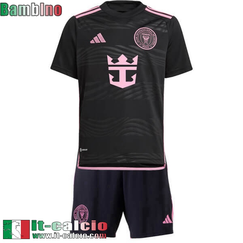 Inter Miami Maglia Calcio Seconda Bambini 2024