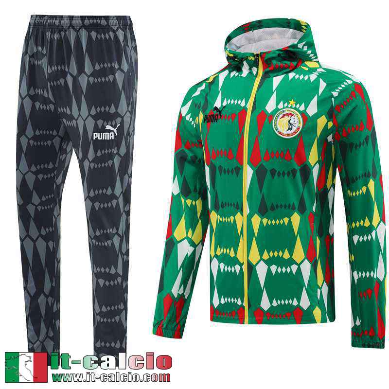 Senegal Full-Zip Giacca Cappuccio Uomo 2024 2025 B140