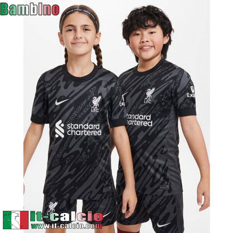 Liverpool Maglia Calcio Portieri Bambini 2024 2025