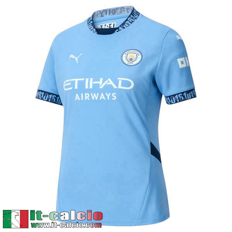 Manchester city Maglia Calcio Prima Donna 2024 2025