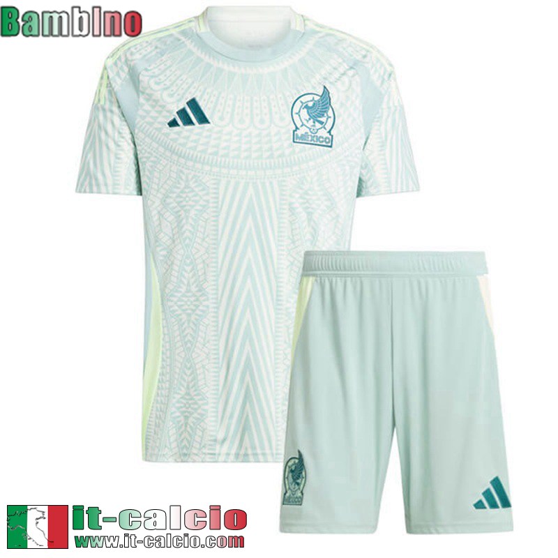 Messico Maglia Calcio Seconda Bambini 2024