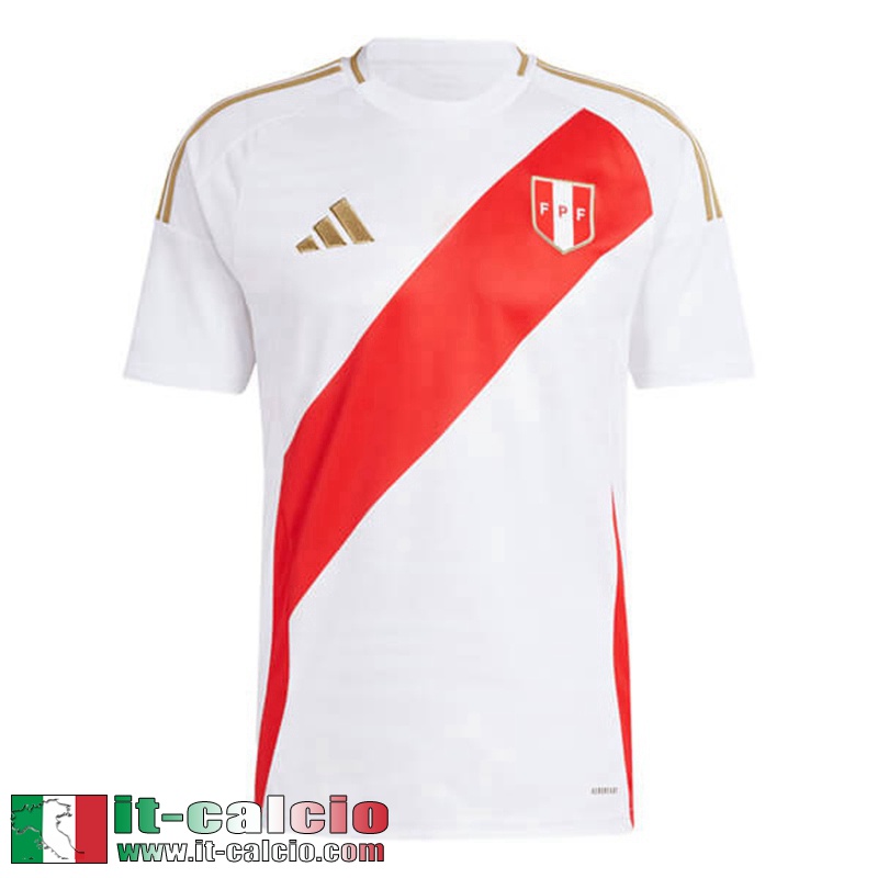 Peru Maglia Calcio Prima Uomo 2024