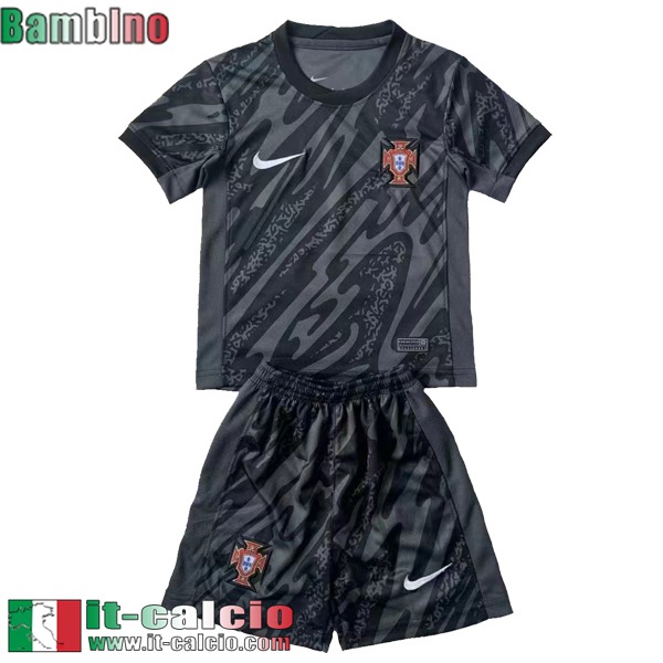 Portogallo Maglia Calcio Portieri Bambini 2024