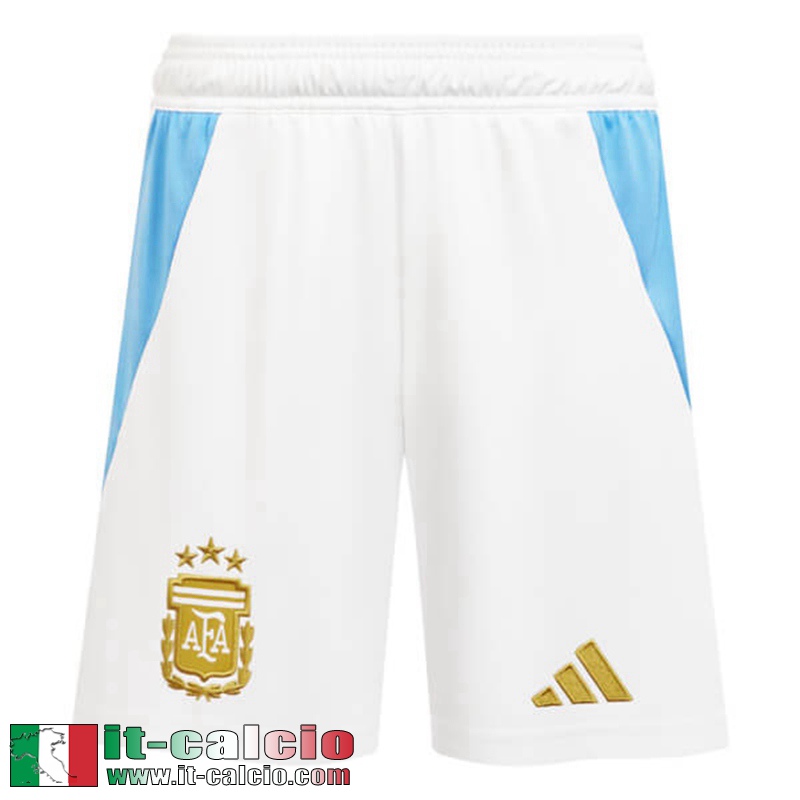 Argentina Pantaloncini Calcio Prima Uomo 2024 P437