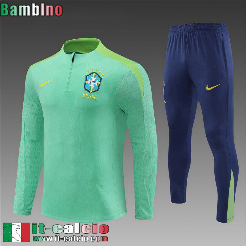 Brasile Tute Calcio Bambini 2024 2025 C235