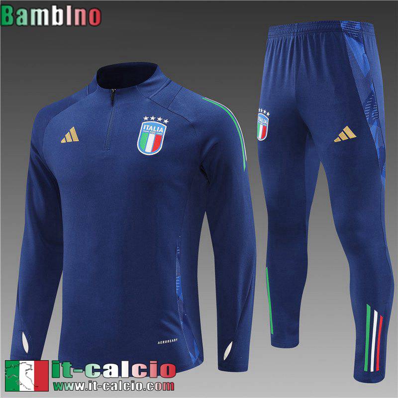 Italia Tute Calcio Bambini 2024 2025 C258