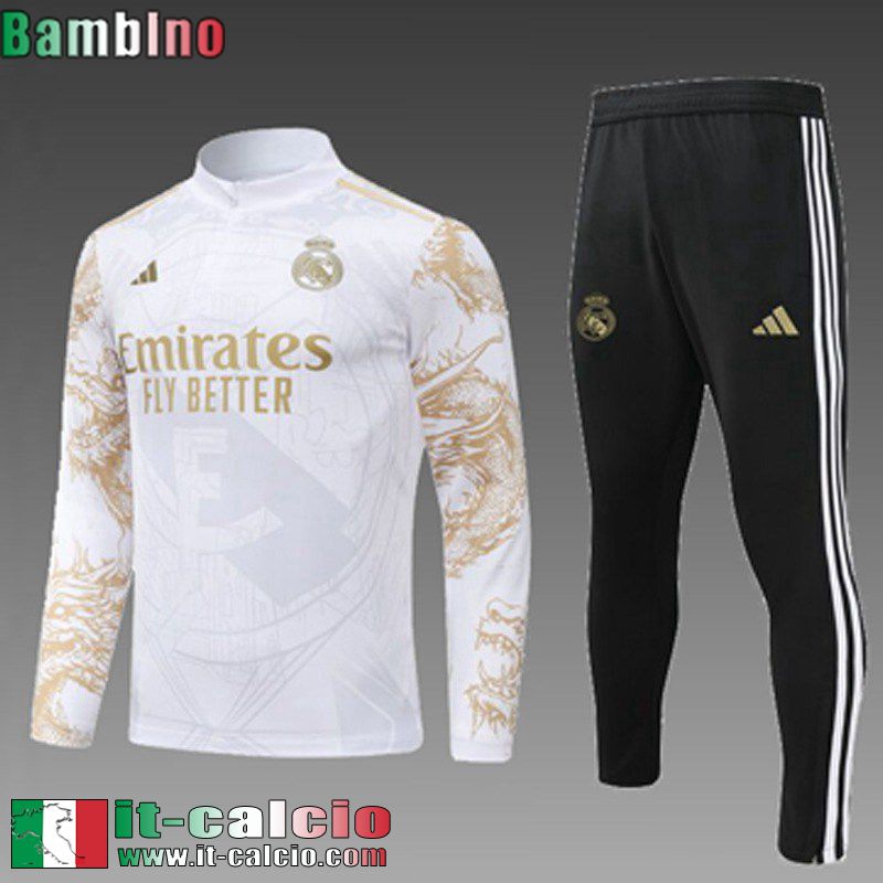 Real Madrid Tute Calcio Bambini 2024 2025 C272