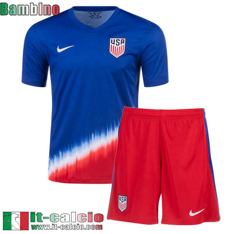 USA Maglia Calcio Seconda Bambini 2024