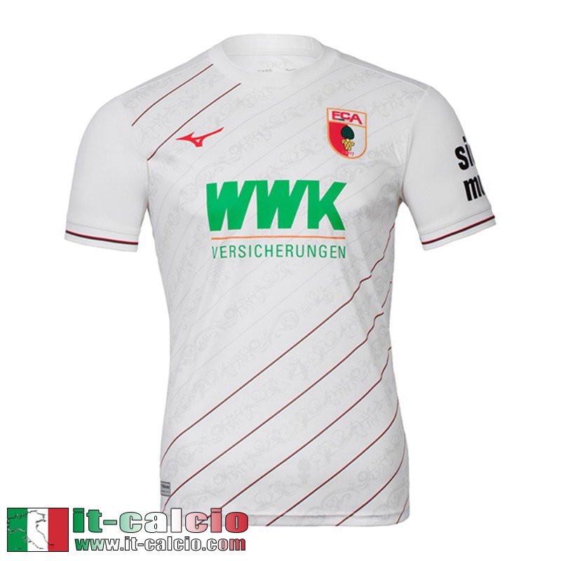 Maglia Calcio Augsburg Prima Uomo 24 25