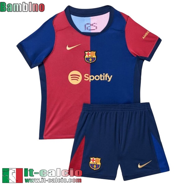 Maglia Calcio Barcellona Prima Bambini 24 25