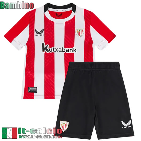 Maglia Calcio Athletic Bilbao Prima Bambini 24 25