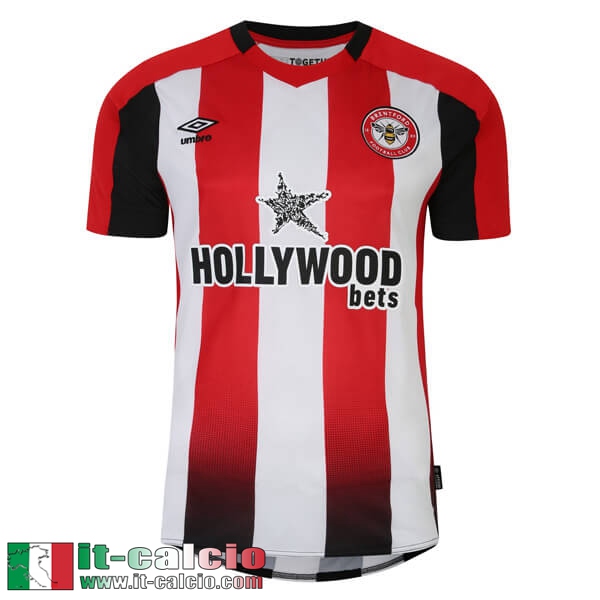 Maglia Calcio Brentford Prima Uomo 24 25